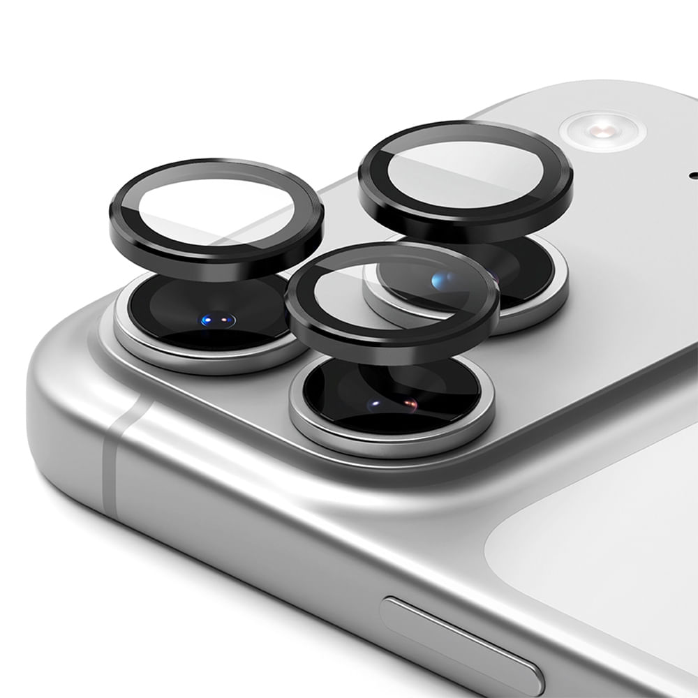 Protector de cámara Ringke para iPhone 17 Pro / Pro Max, con aplicador 2 unidades, vidrio