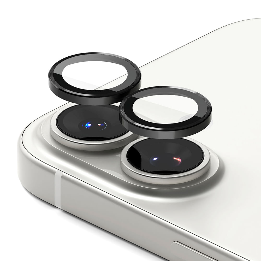 Protector de cámara Ringke para iPhone 17, con aplicador, 2 unidades, vidrio