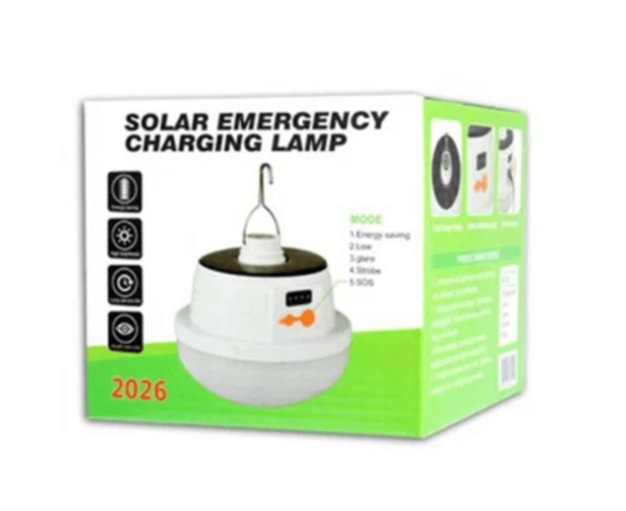 Imagen 2 del producto Foco Lampara Luz Led Recargable Usb Portátil Exterior 2026 50w