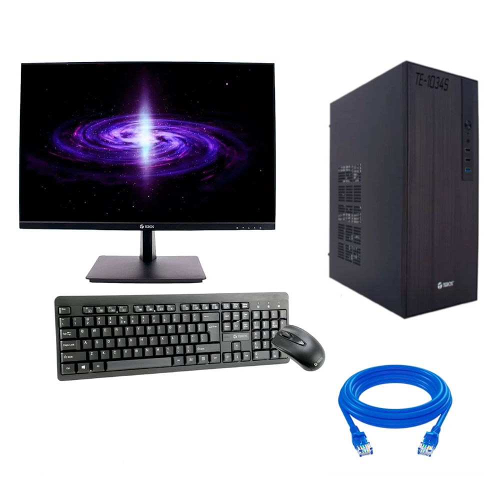 Imagen 2 del producto PC Armada: Intel Core i5 + 16GB RAM + 256GB SSD + 1TB HDD EXT + Monitor FHD 24"" IPS + Windows 11 Pro