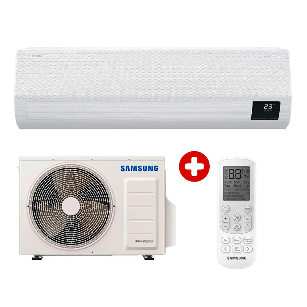 Aire Acondicionado Samsung Split Windfree De 18,000 Btu/H Frío Solo