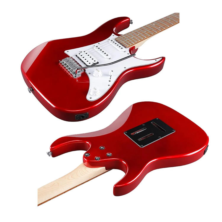 Imagen 2 del producto Combo: Guitarra eléctrica Ibanez GIO GRX40 Candy Apple con amplificador Orange Crush 12W, funda, correa y púas