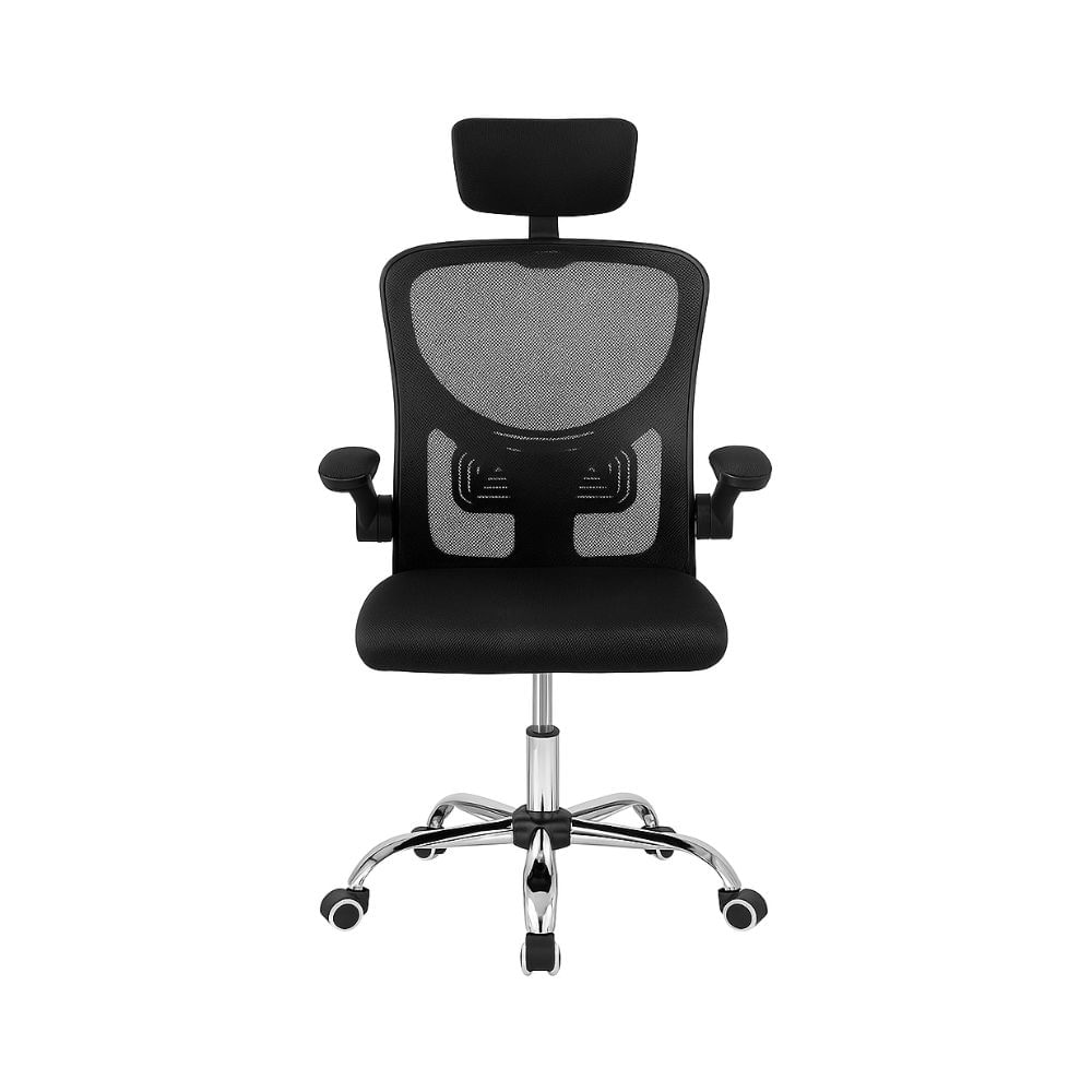 Silla ergonómica Damasco con cojines lumbar y cervical, soporta 120 kg, reposapiés extensible y base reforzada