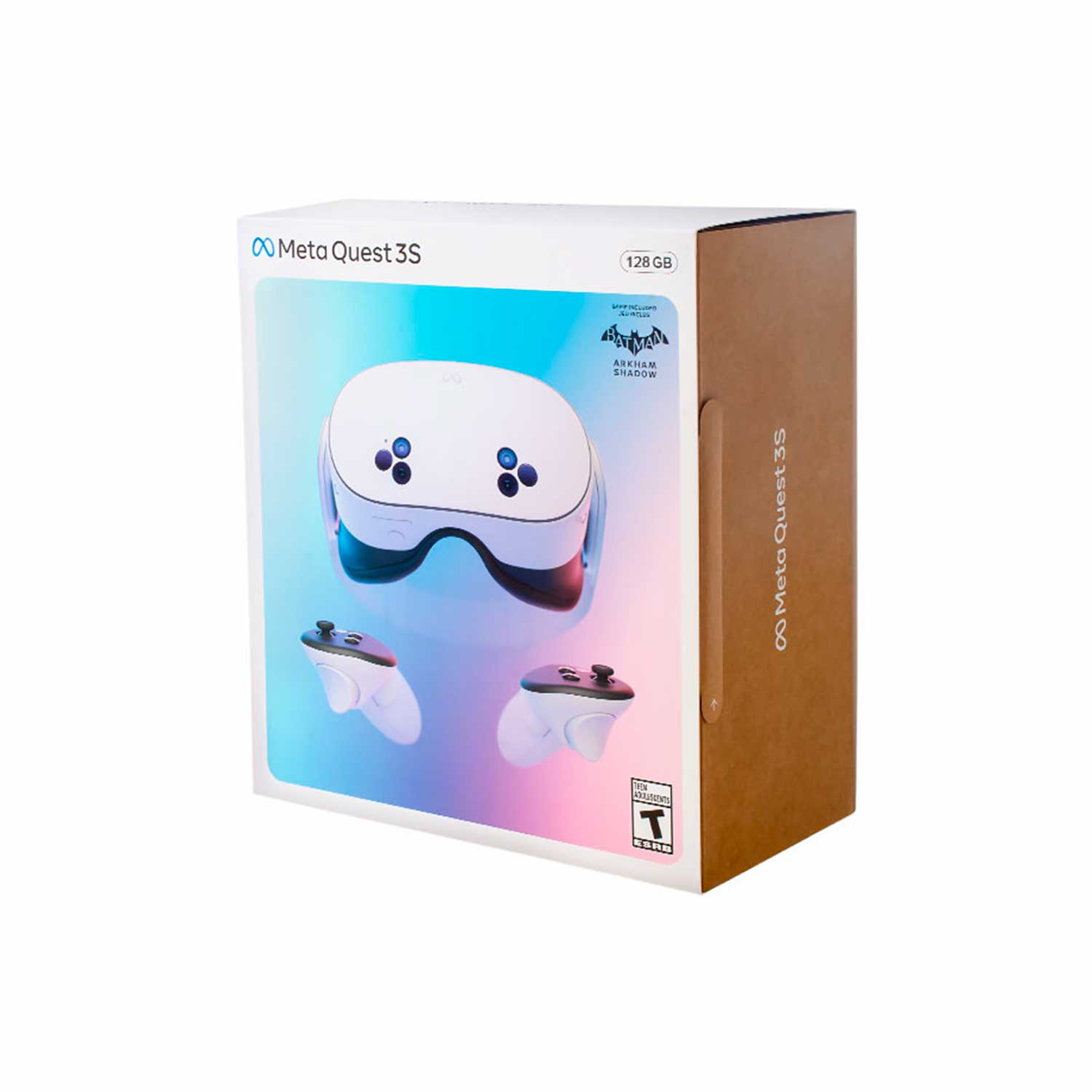 Imagen 2 del producto Lentes de realidad virtual Meta Quest 3S, 128GB, Batman Arkham Shadow, blanco