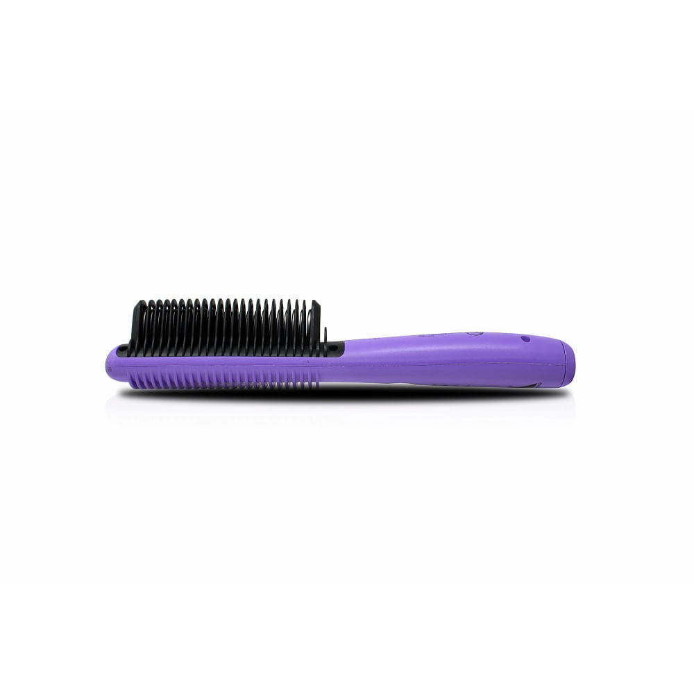 Imagen 2 del producto Peine térmico para cabello glider comb Straight Ahead, 77W, temperatura ajustable, lila