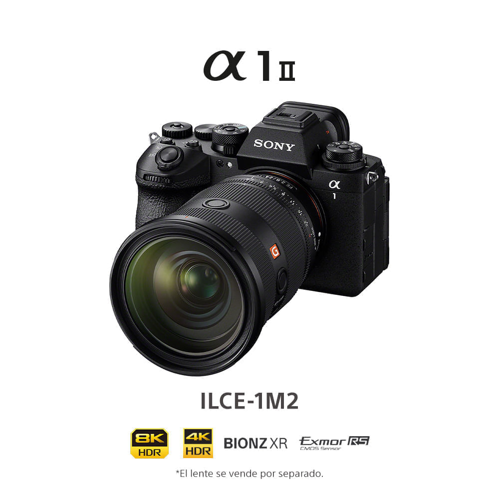 Imagen 2 del producto Cámara profesional Sony Alpha a1 II ILCE-1M2, Full Frame Mirrorless, IA avanzada, alta resolución y velocidad, cuerpo profesional