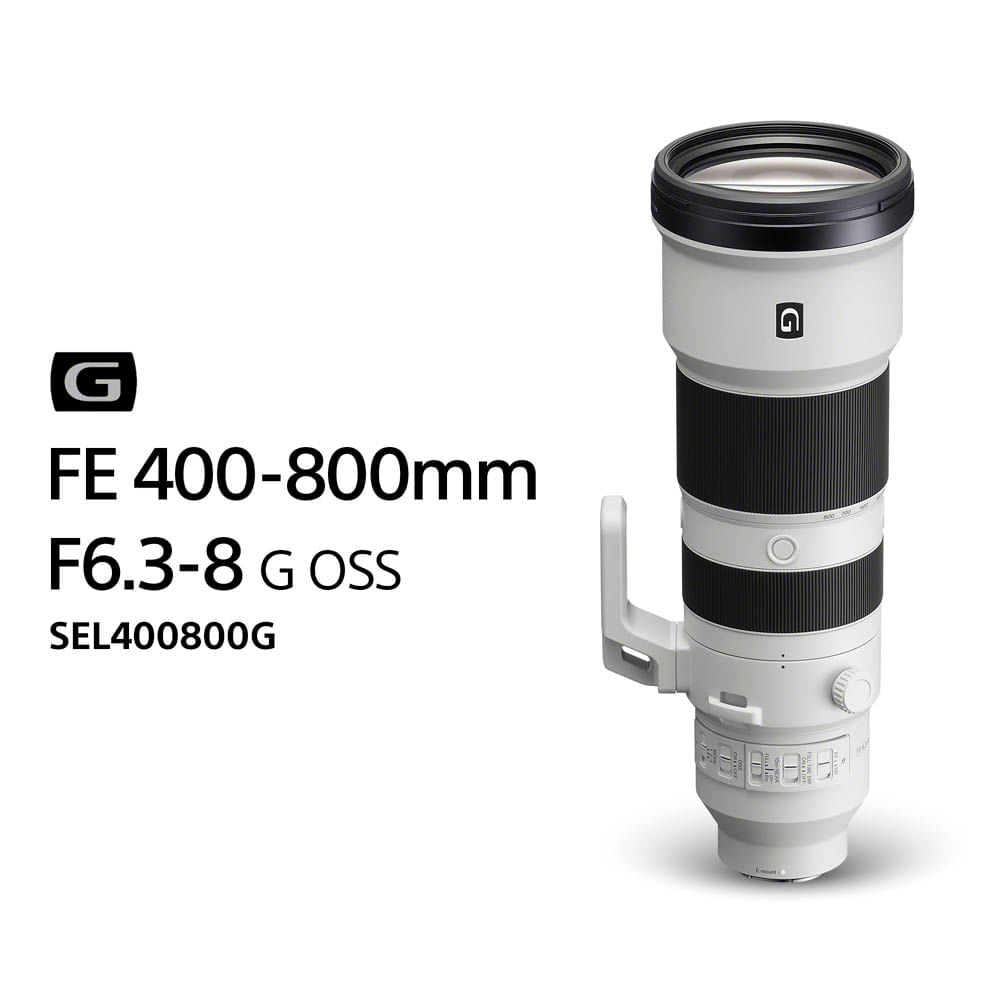 Imagen 2 del producto Lente Sony FE 400-800 mm F6.3-8 G OSS SEL400800G, blanco