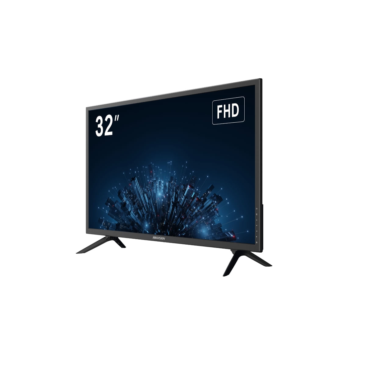 Imagen 2 del producto Monitor Hikvision DS-D5032F3-1P0S 32"" Full HD, 75Hz, 8ms, brillo 300 nits, HDMI/VGA, montaje VESA 100x100, negro