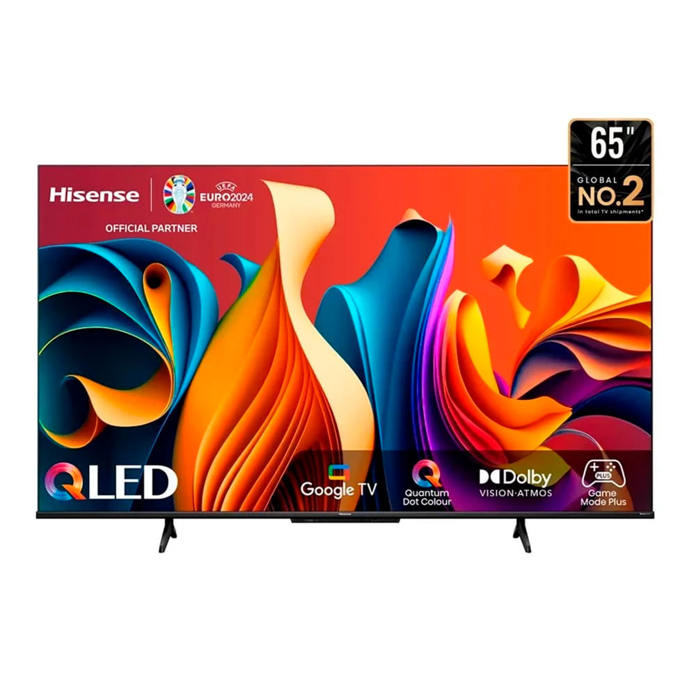 Smart TV Hisense 4K 65" Ultra HD QLED, sistema VIDAA integrado, 65Q6QV 2025