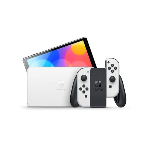 Imagen 2 del producto Nintendo Switch Modelo Oled Blanco + Super Mario Galaxy + Super Mario Galaxy 2