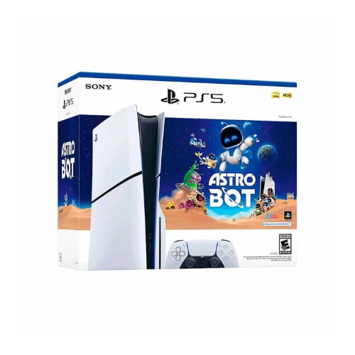 Imagen 2 del producto Consola PlayStation 5 Slim con lectora Bundle Astrobot, 1TB + juego Gran turismo 7