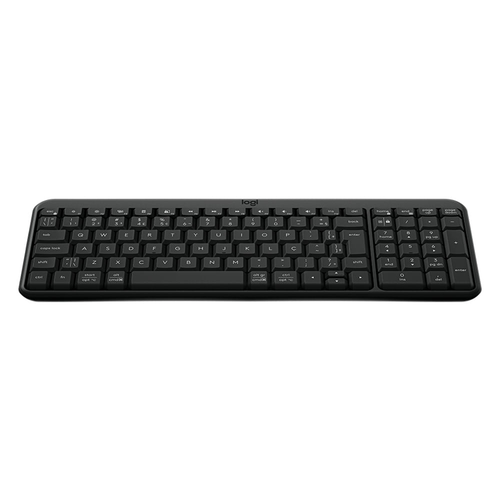 Imagen 2 del producto Teclado inalámbrico Logitech K250 Bluetooth, membrana, español, negro