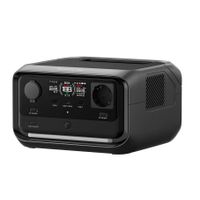 Generador solar portátil EcoFlow RIVER 3 Plus 600W, capacidad 286Wh, batería LiFePO4, carga rápida 1h, X-Boost 1200W, UPS, gris