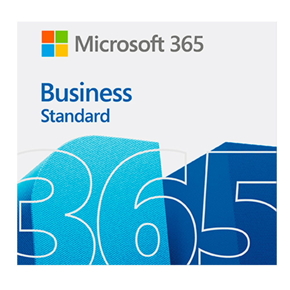 Licencia digital (ESD) Microsoft 365 Business Standard, 1 año, 5 dispositivos Compatible Mac y Windows 10, 11
