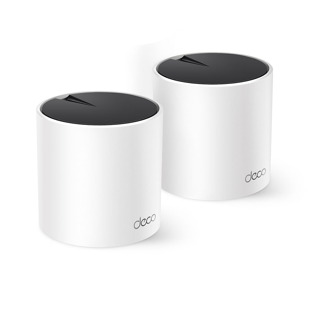 Imagen 1 del producto Sistema Mesh TP-Link Deco X55 AX3000 pack x 2, Wi-Fi 6 doble banda, IA inteligente, cobertura total sin interrupciones