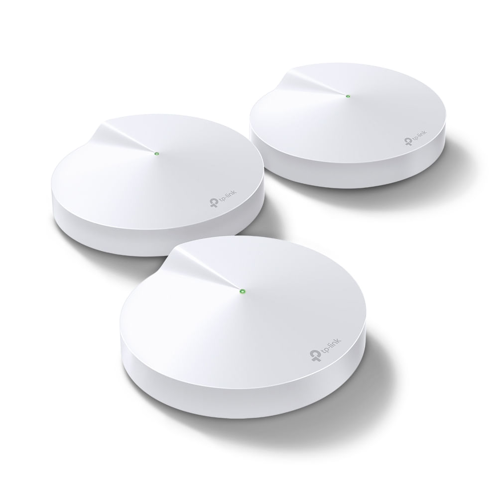 Sistema Mesh TP-Link Deco M5 AC1300 pack x 3, Wi-Fi inteligente, doble banda, control parental, blanco