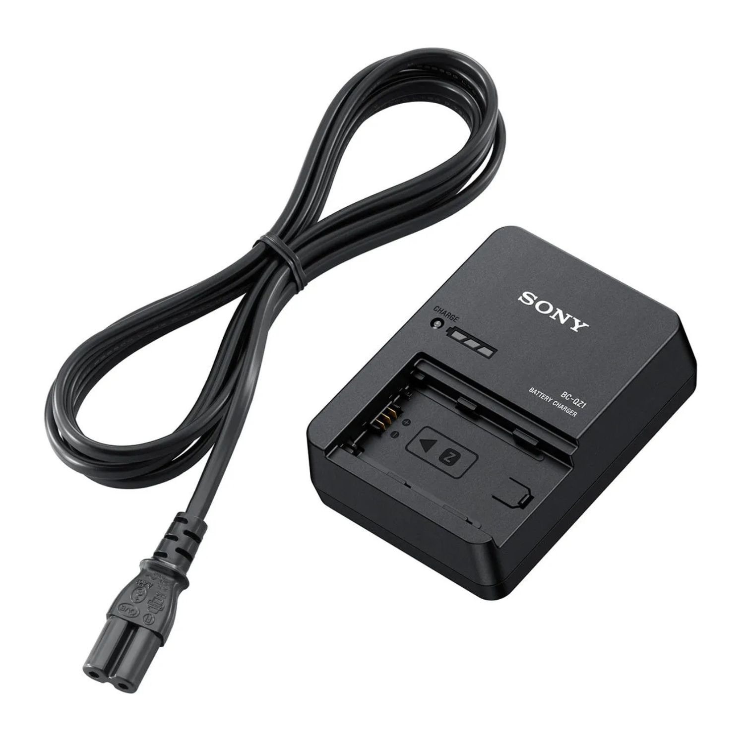 Imagen 1 del producto Cargador de batería Sony compacto para NP-FZ100, protección térmica, negro