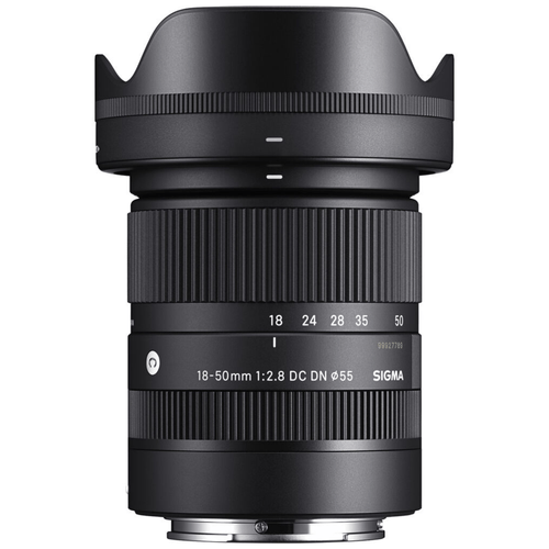Lente Sigma 18-50mm f/2.8 DC DN Contemporary para Sony E, zoom estándar APS-C, negro