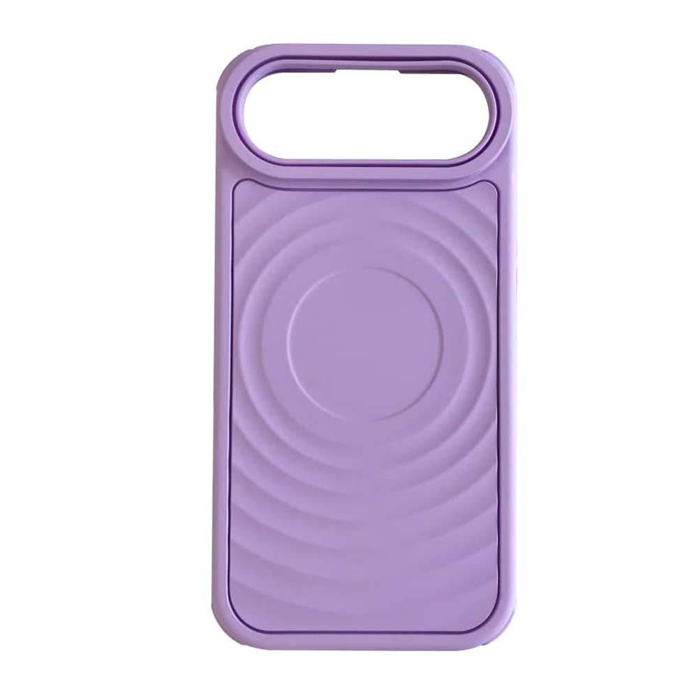 Case iBox para iPhone Air vibes 360, protección 360°, con magsafe para carga inalámbrica, lila