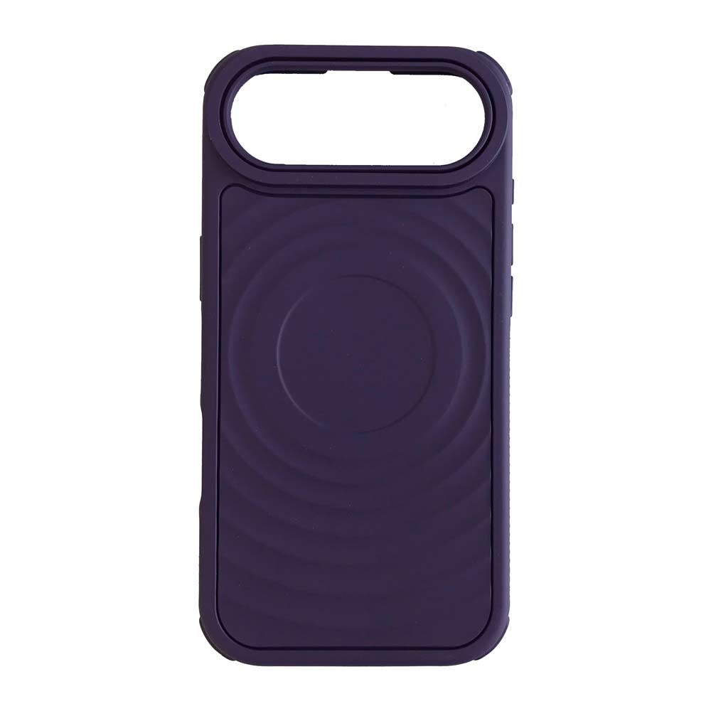 Case iBox para iPhone Air vibes 360, protección 360°, con magsafe para carga inalámbrica, morado