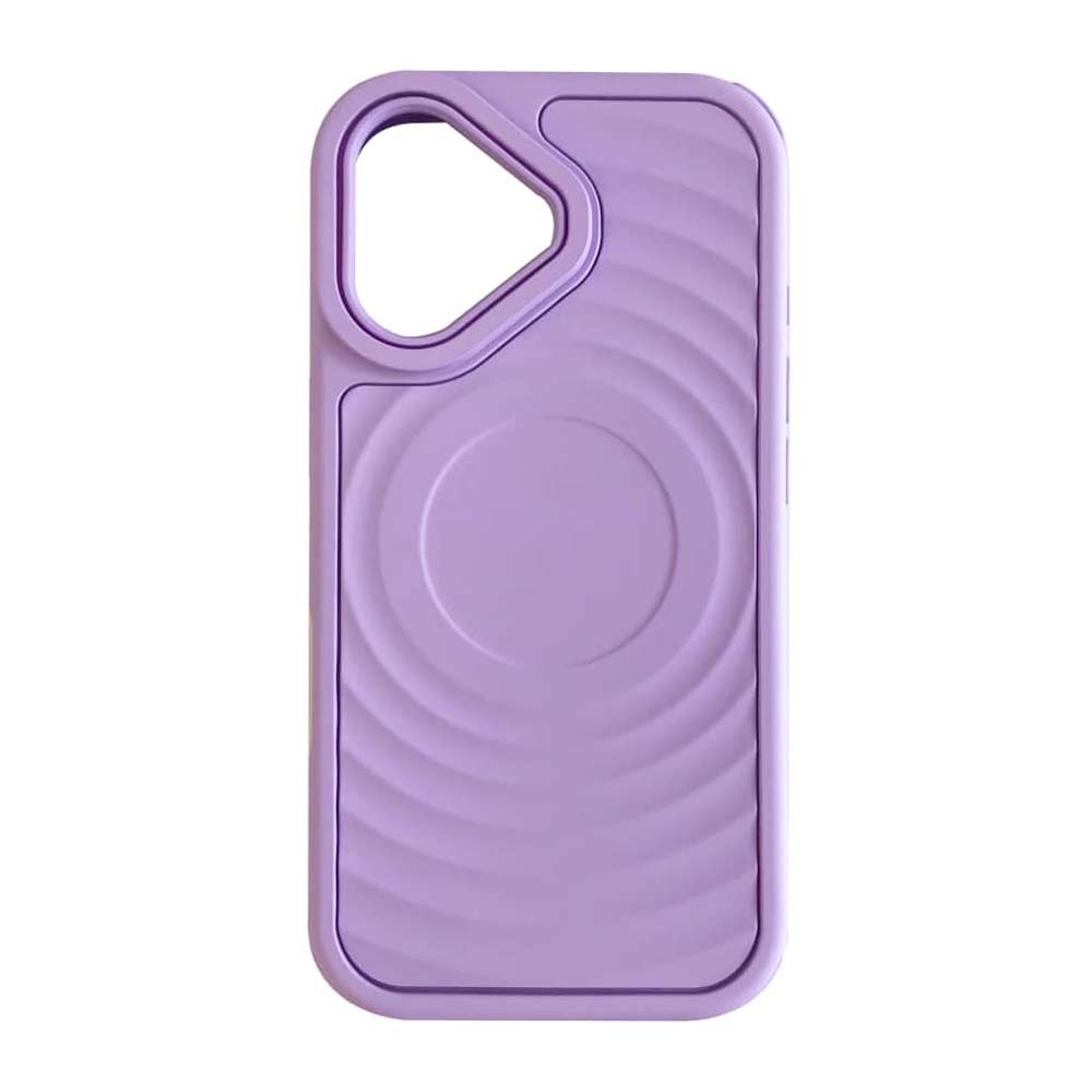Case iBox para iPhone 17 vibes 360, protección 360°, con magsafe para carga inalámbrica, lila