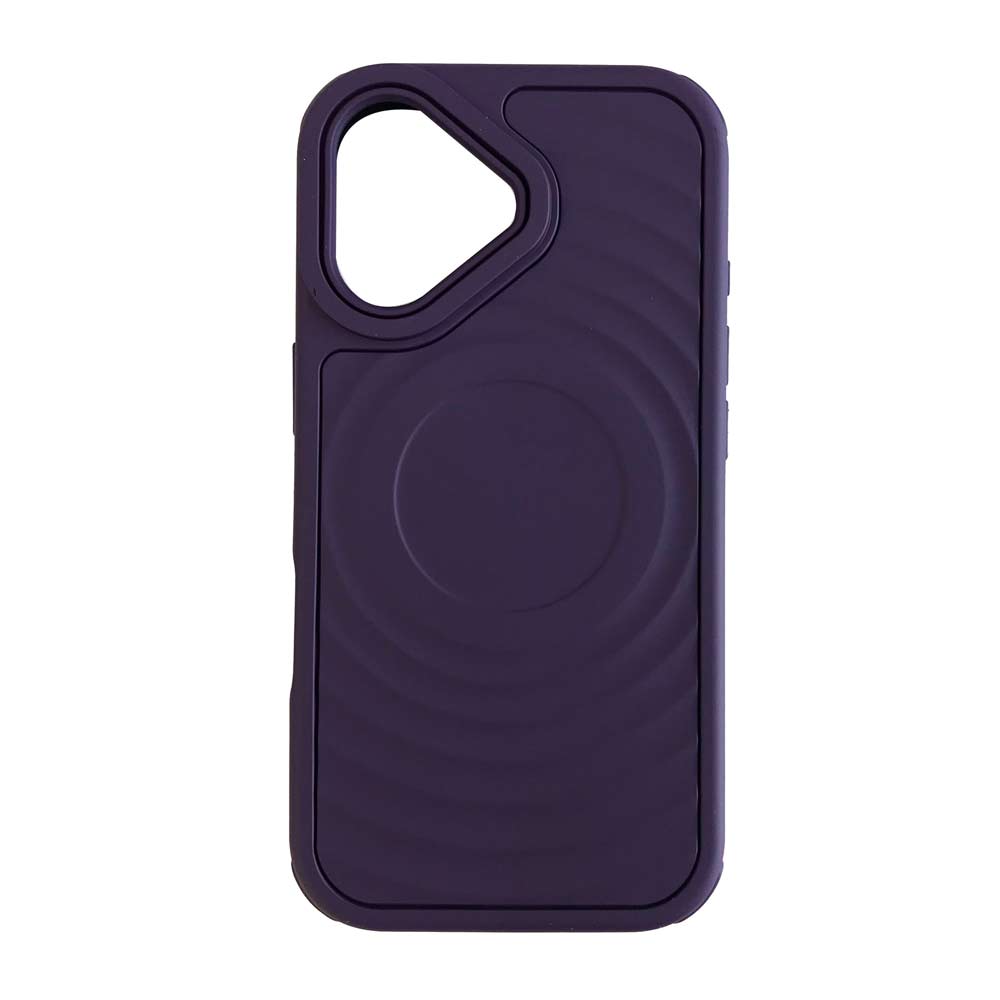 Case iBox para iPhone 17 vibes 360, protección 360°, con magsafe para carga inalámbrica, morado