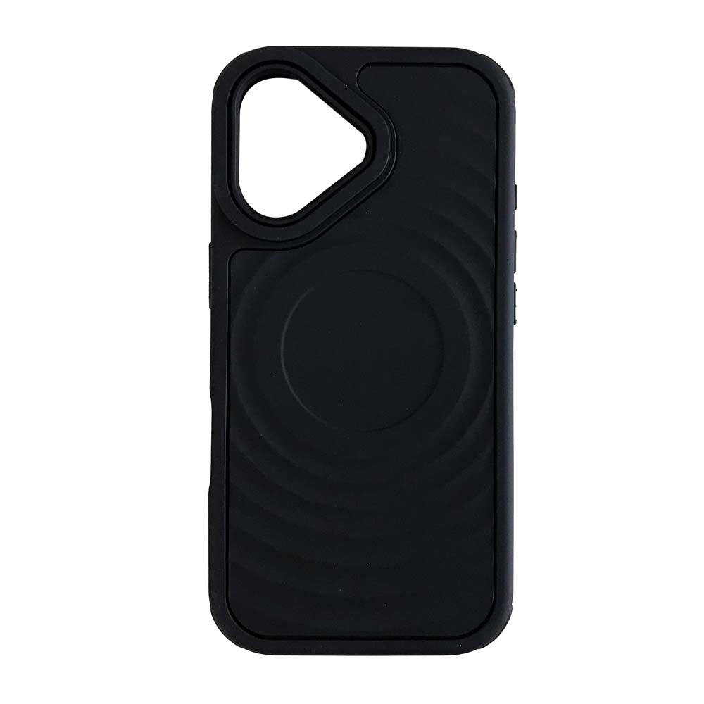 Case iBox para iPhone 17 vibes 360, protección 360°, con magsafe para carga inalámbrica, negro