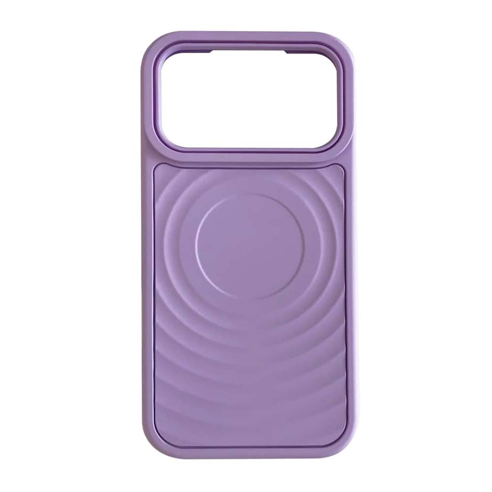 Case iBox para iPhone 17 Pro Max vibes 360, protección 360°, con magsafe para carga inalámbrica, lila