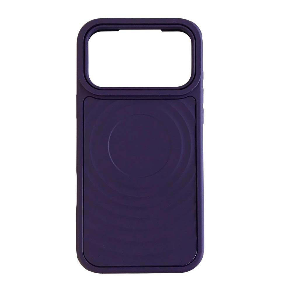 Case iBox para iPhone 17 Pro Max vibes 360, protección 360°, con magsafe para carga inalámbrica, morado