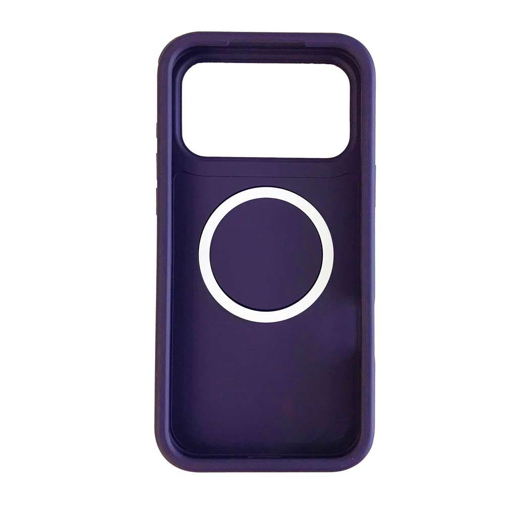 Imagen 2 del producto Case iBox para iPhone 17 Pro Max vibes 360, protección 360°, con magsafe para carga inalámbrica, morado