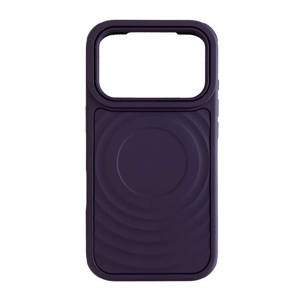Case iBox para iPhone 17 Pro vibes 360, protección 360°, con magsafe para carga inalámbrica, morado