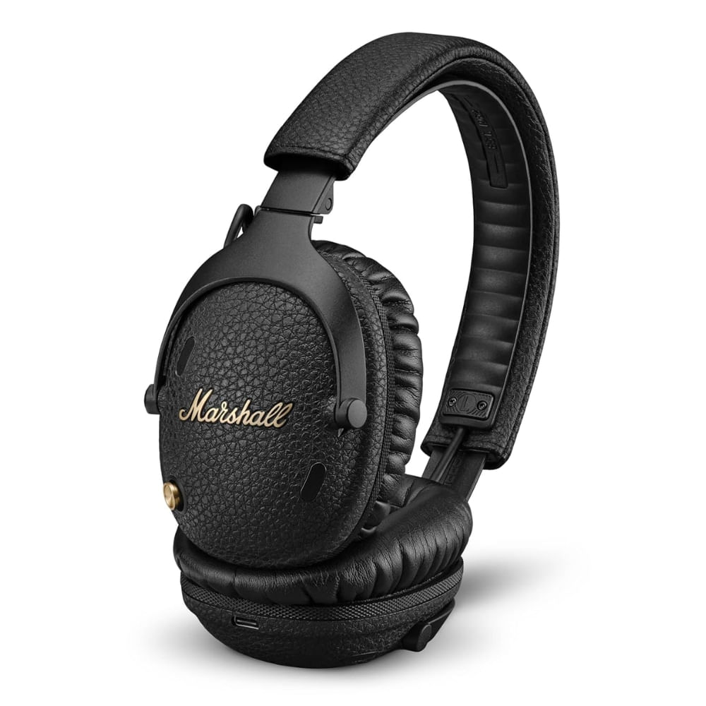 Audífonos con cancelación de ruido Marshall Monitor III Over-Ear, bluetooth, ANC, máx 70 horas, negro