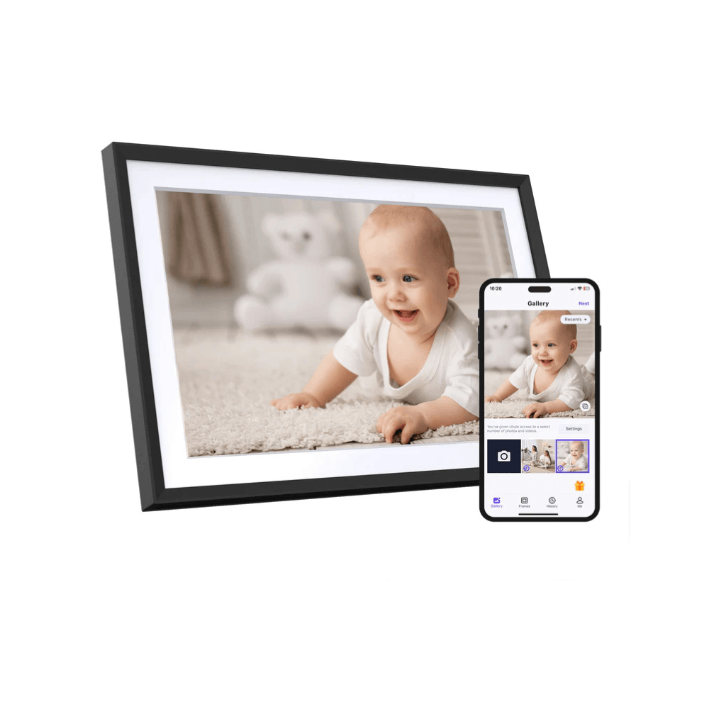 Imagen 2 del producto Marco de fotos digital Dragon Touch 10.1"", pantalla táctil HD, Wi-Fi, memoria 16GB para más de 80.000 fotos