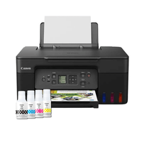 Impresora multifuncional Canon Pixma G3170, inyección de tinta, inalámbrica, Wi-Fi, con tanques recargables
