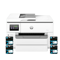 Impresora multifuncional HP Office Jet Pro 9730, inyección de tinta, inlámbrica, Wi-Fi, con cartuchos