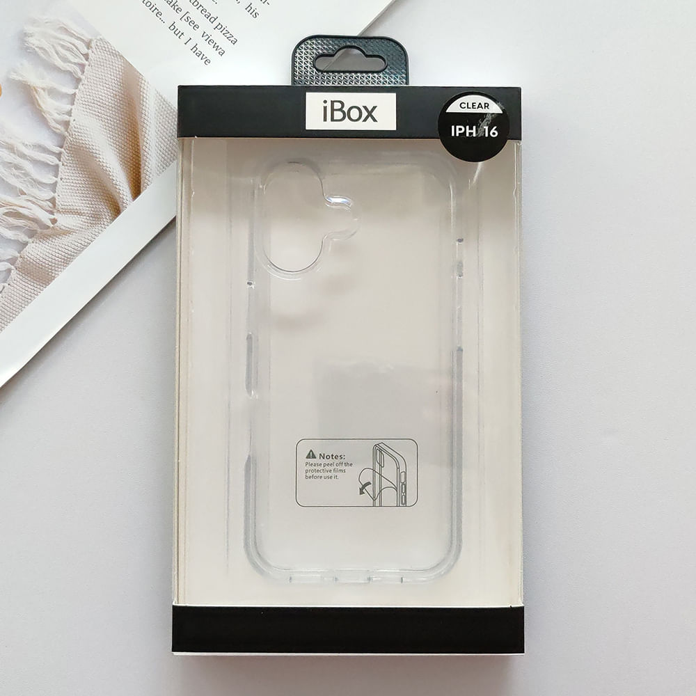 Imagen 2 del producto Case iBox para iphone 16 clear, transparente