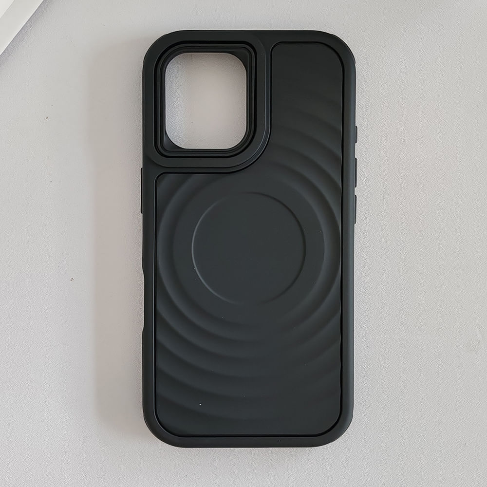 Imagen 2 del producto Case iBox para iphone 16 vibes 360, protección 360°, con magsafe para carga inalámbrica, negro