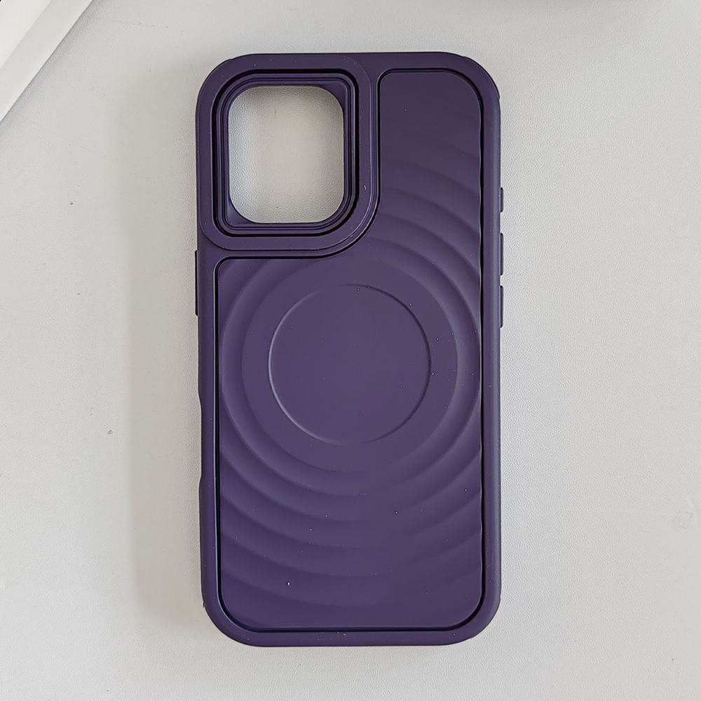 Imagen 2 del producto Case iBox para iphone 16 vibes 360, protección 360°, con magsafe para carga inalámbrica, morado
