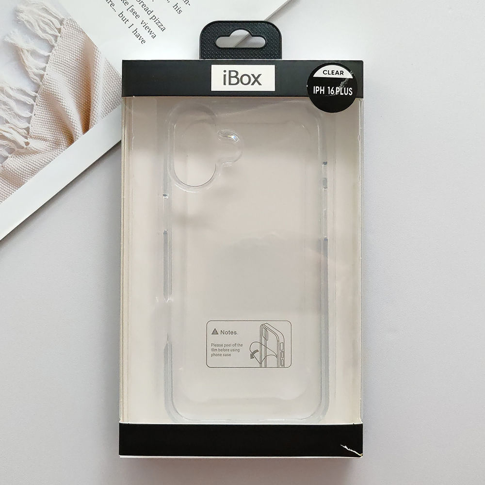 Imagen 2 del producto Case iBox para iphone 16 plus clear, transparente