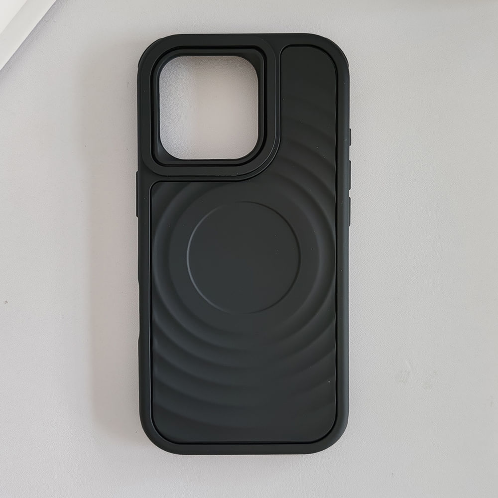 Imagen 2 del producto Case iBox para iphone 16 pro vibes 360, protección 360°, con magsafe para carga inalámbrica, negro