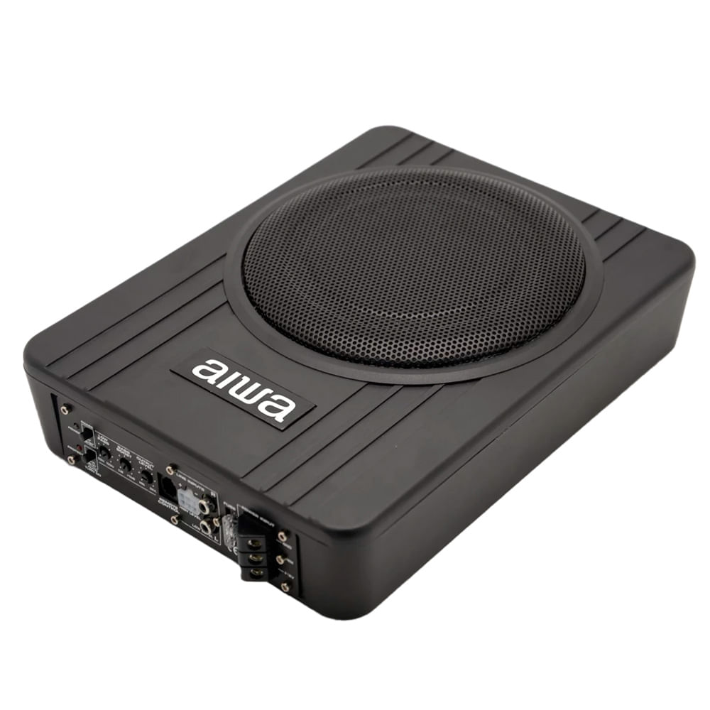 Subwoofer AIWA parlante de auto 10" AW-10US, 600W, negro