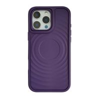 Case iBox para iphone 16 pro max vibes 360, protección 360°, con magsafe para carga inalámbrica, morado