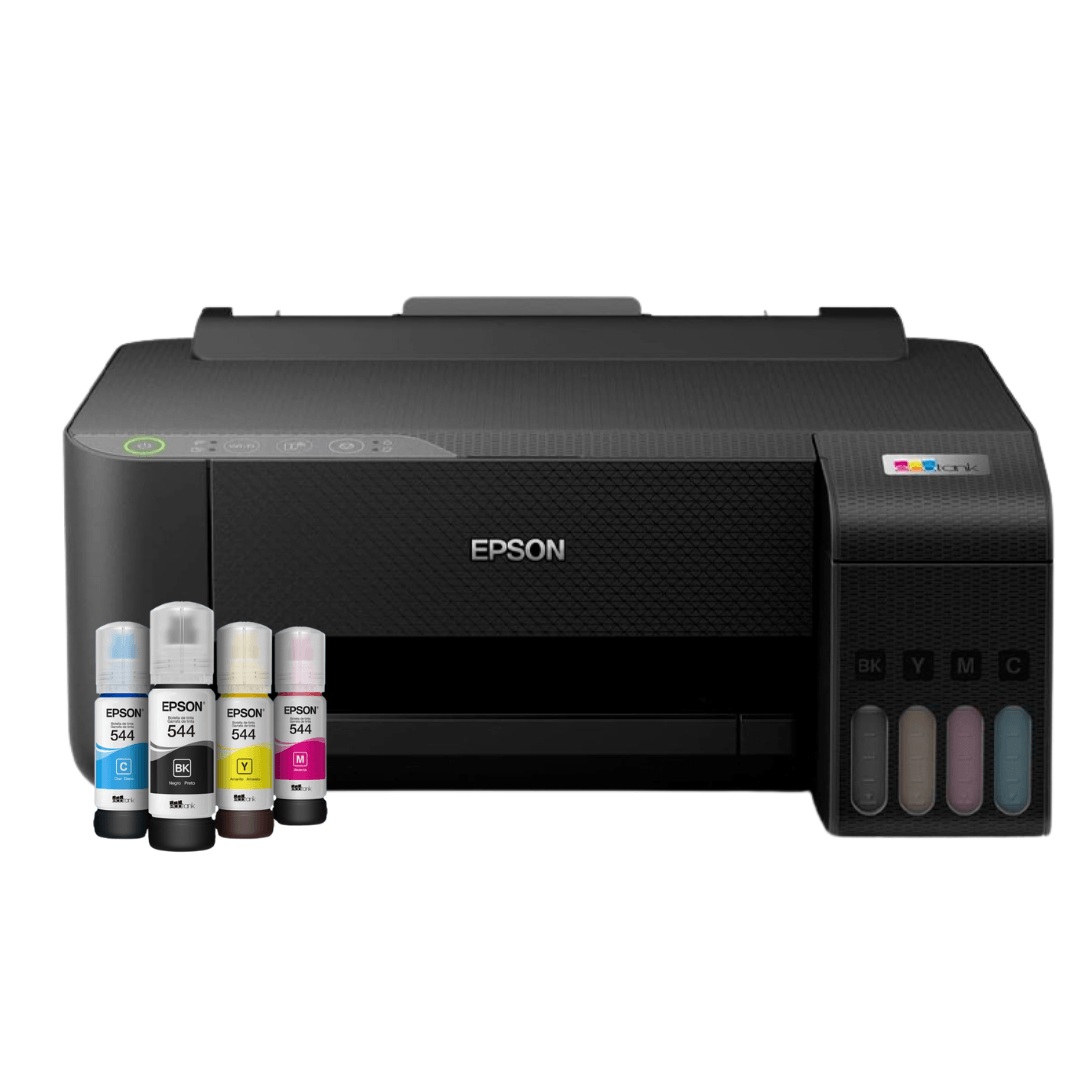 Impresora Epson EcoTank L1250, inyección de tinta, inalámbrica, Wi-Fi, con tanques recargables