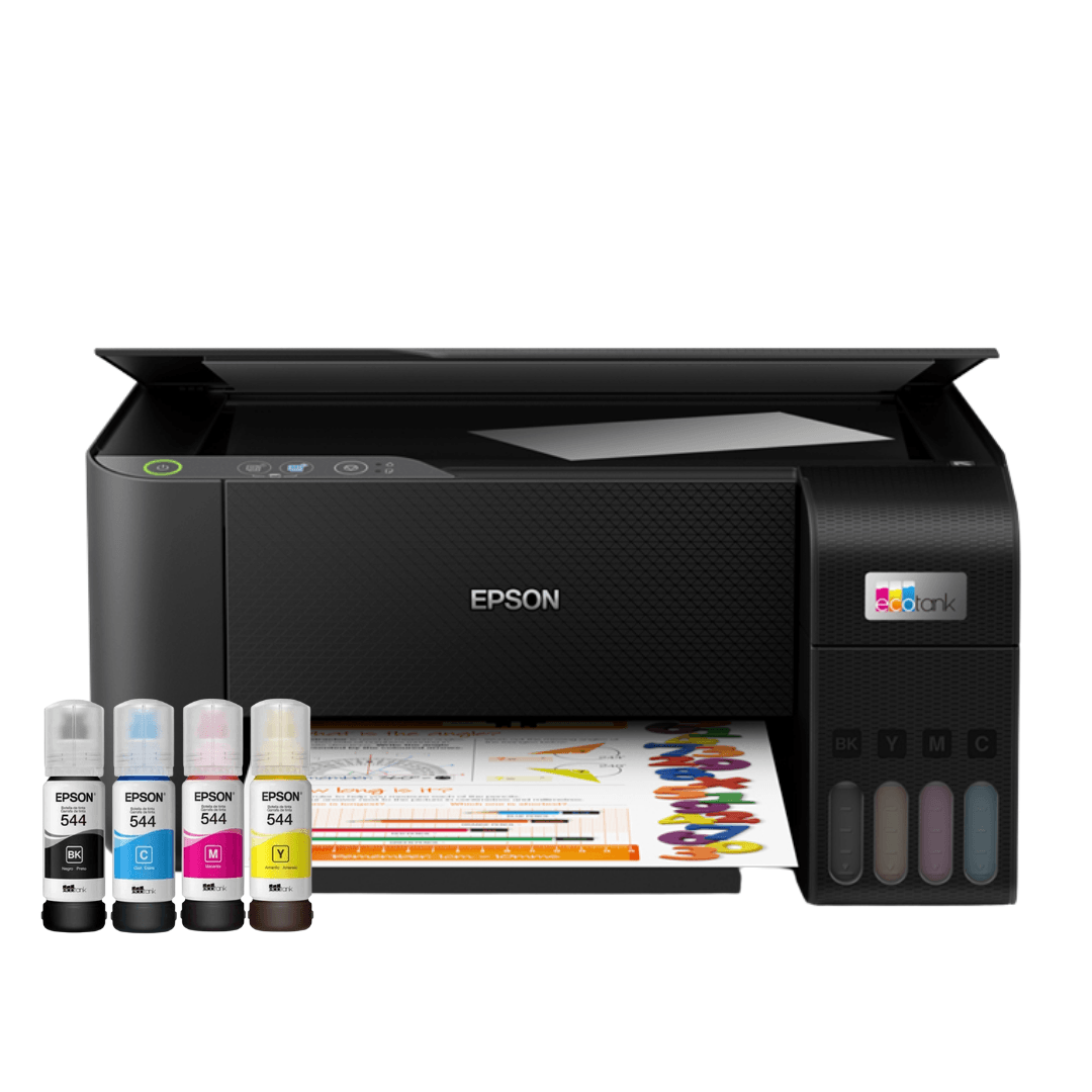 Imagen 1 del producto Impresora multifuncional Epson Ecotank L3210, inyección de tinta, alámbrica, con tanques recargables
