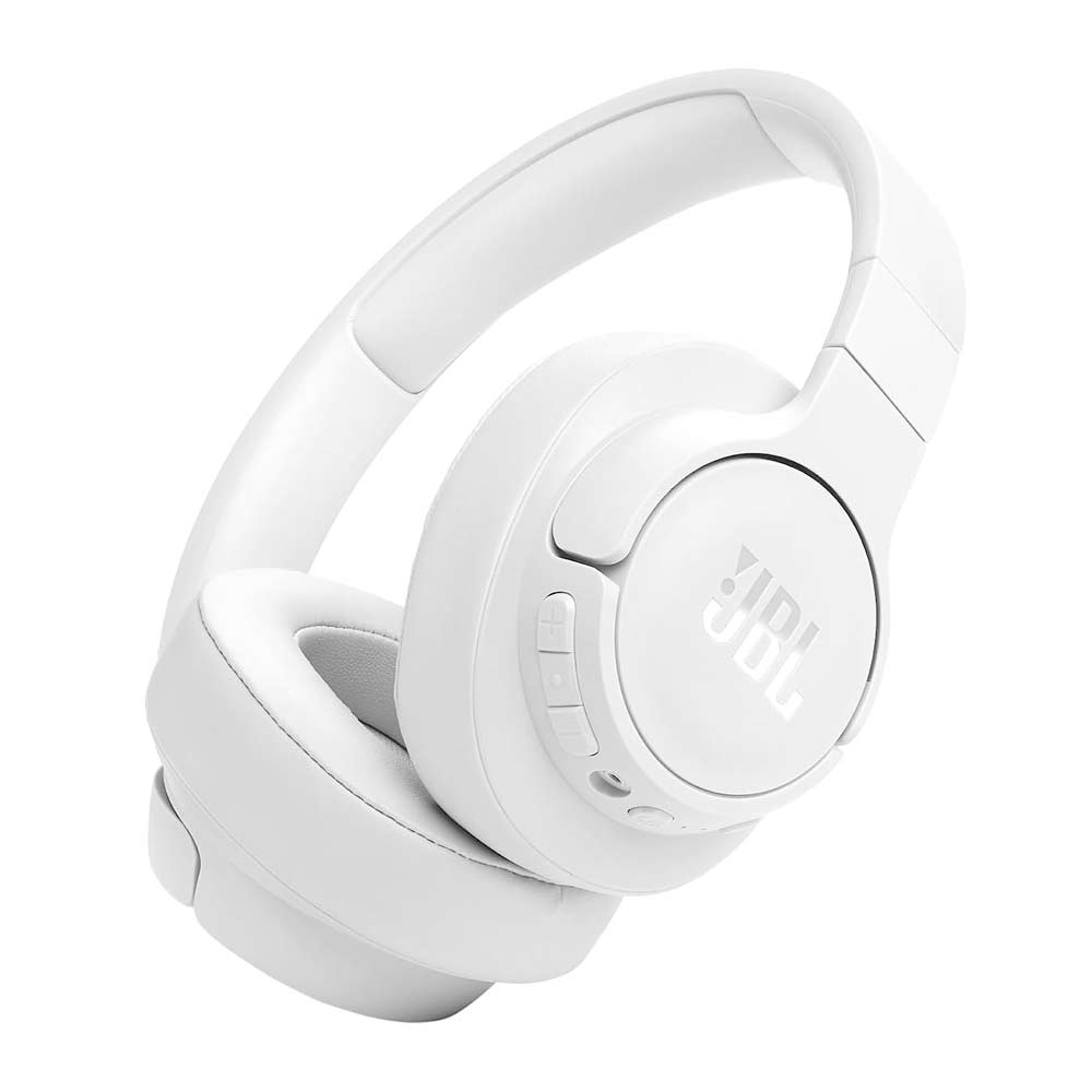 Imagen 1 del producto Audífonos con cancelación de ruido JBL T770 Pure Bass micrófono incorporado, máx. 70 horas, control de música y llamadas, blanco