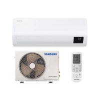 Aire acondicionado Samsung 18000 BTU Eco Inverter frío solo, Wi-Fi SmartThings y tecnología AI Cooling, blanco