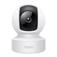 Cámara de seguridad Wi-Fi Tapo C202 Full HD 360°, visión nocturna, seguimiento movimiento, audio 2 vías, blanco