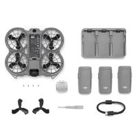 Drone DJI Neo 2 Fly More Combo, cámara 12MP, graba en 4 k, hasta 19 minutos de vuelo, gris + 3 baterías