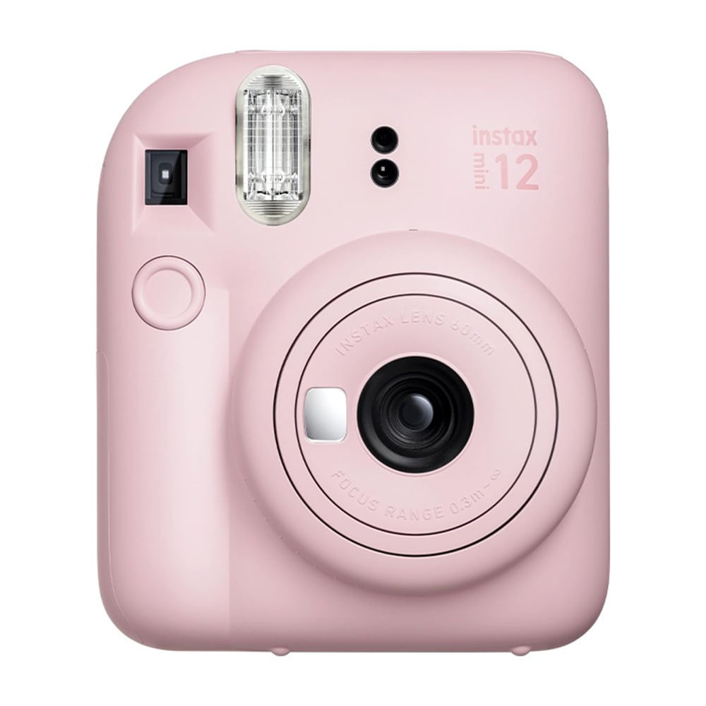 Imagen 2 del producto Combo: Cámara Fujifilm Instax Mini 12, lente 60mm, rosa flor + Pack 10 + ll cupón