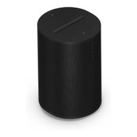 Altavoz inalámbrico Sonos Era 100, Wi-Fi, bluetooth, sonido estéreo, graves profundos, negro